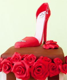 Shoe Box Birthday Cake